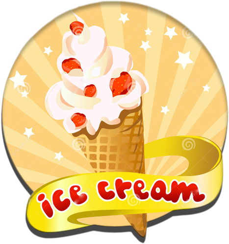 Ice Creams - Vector Graphics (512x512)