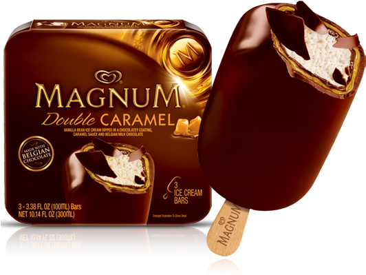 Food & Cooking - Magnum Caramel Ice Cream (551x418)