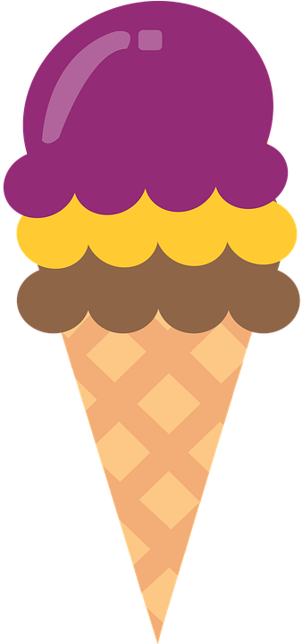 Ice Cream Cone Clipart - ! Acrylic Double-wall Tumbler (640x1280)