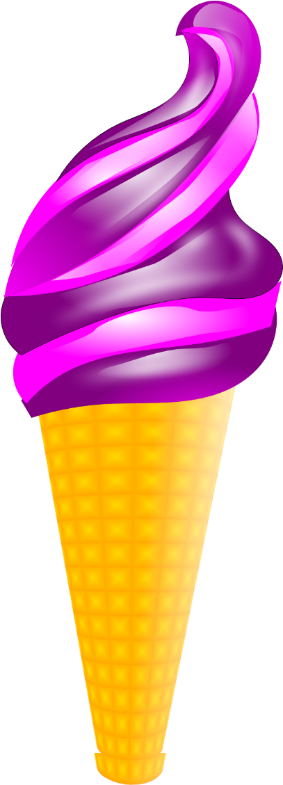 Mr Ice-cream Clip Art At Mzayat - Ice Cream Cone (519x1178)