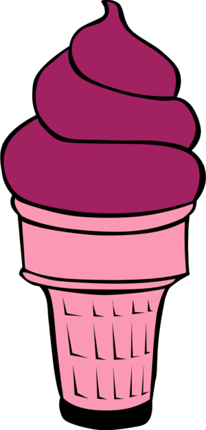 Feelings Clip Art - Ice Cream Cone Clip Art (300x624)