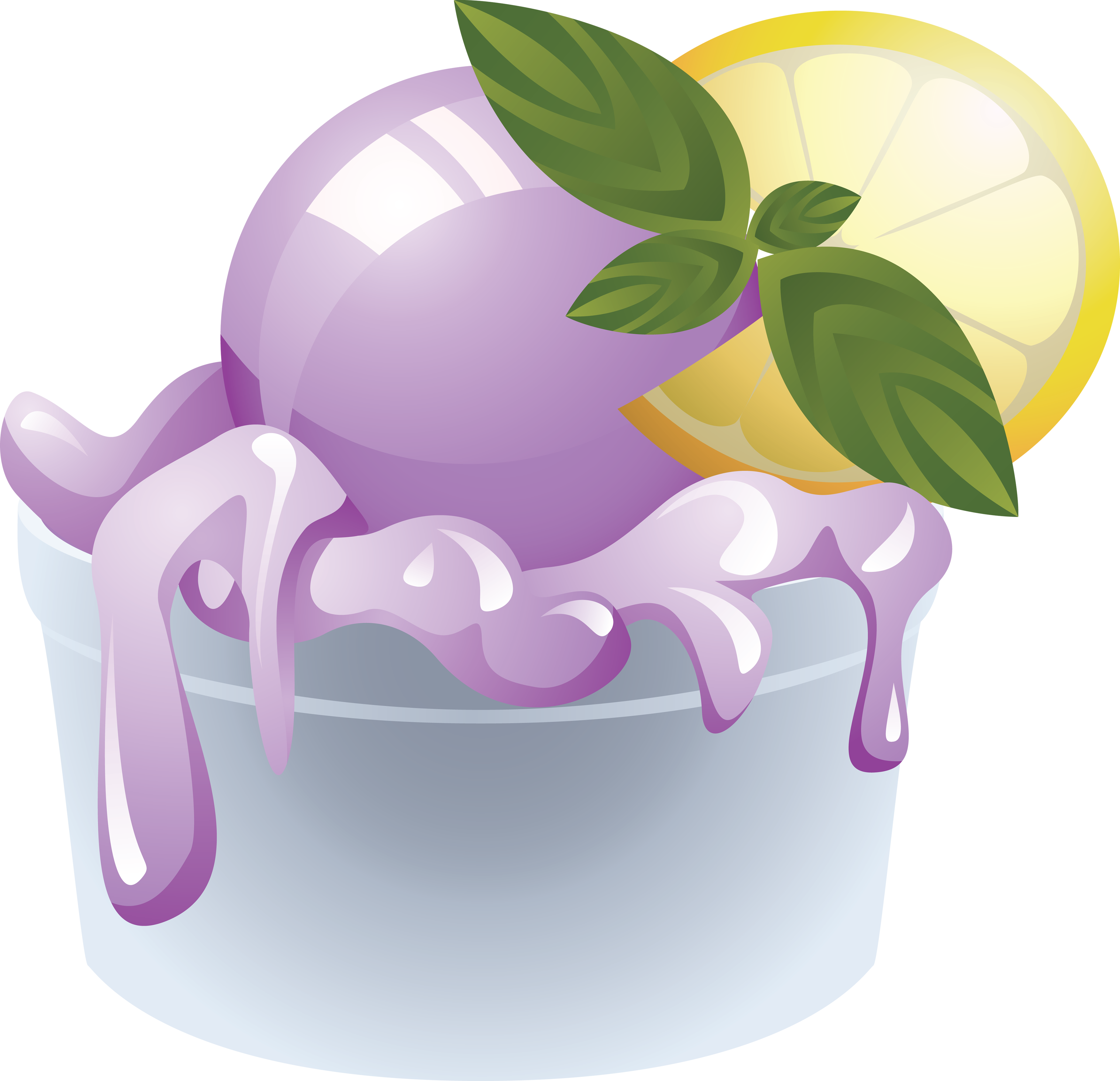 Ice Cream Cone Clip Art - Ice Cream (3506x3385)