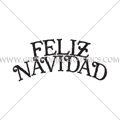 Feliz Navidad - Calligraphy (385x385)