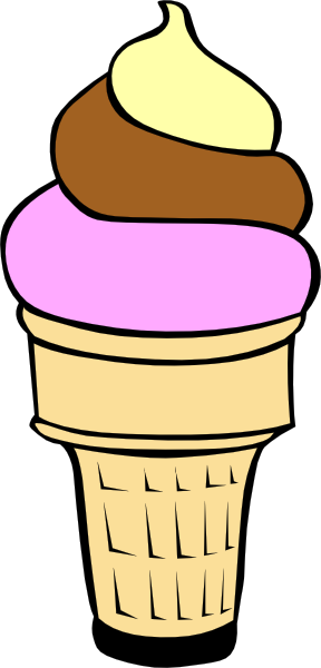 Neapolitan Ice Cream Cone (288x600)