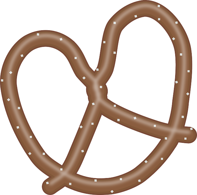 Salt Food, Pretzel, German, Carbohydrate, Salted, Salt - Pretzel Clip Art (640x632)