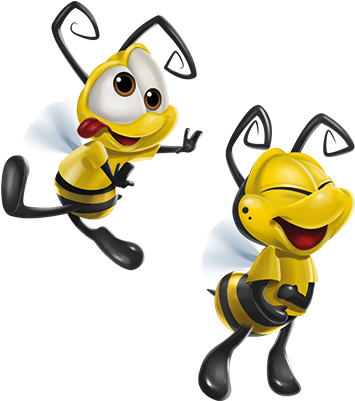 Bumble 'n' B - Ice Cream Farm Characters Pdf (400x400)