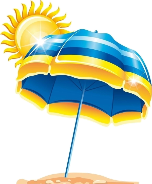 Clipart Parasol (600x727)