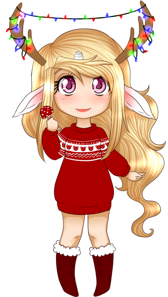 Feliz Navidad By Conecoo - Cartoon (632x1264)