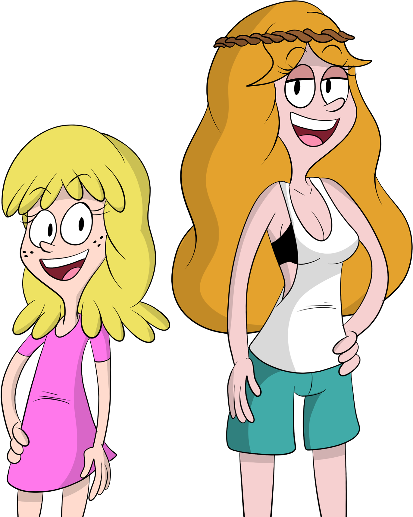 Download and share clipart about Fnafnations 14 32 Megan And Belle By Sb99s...