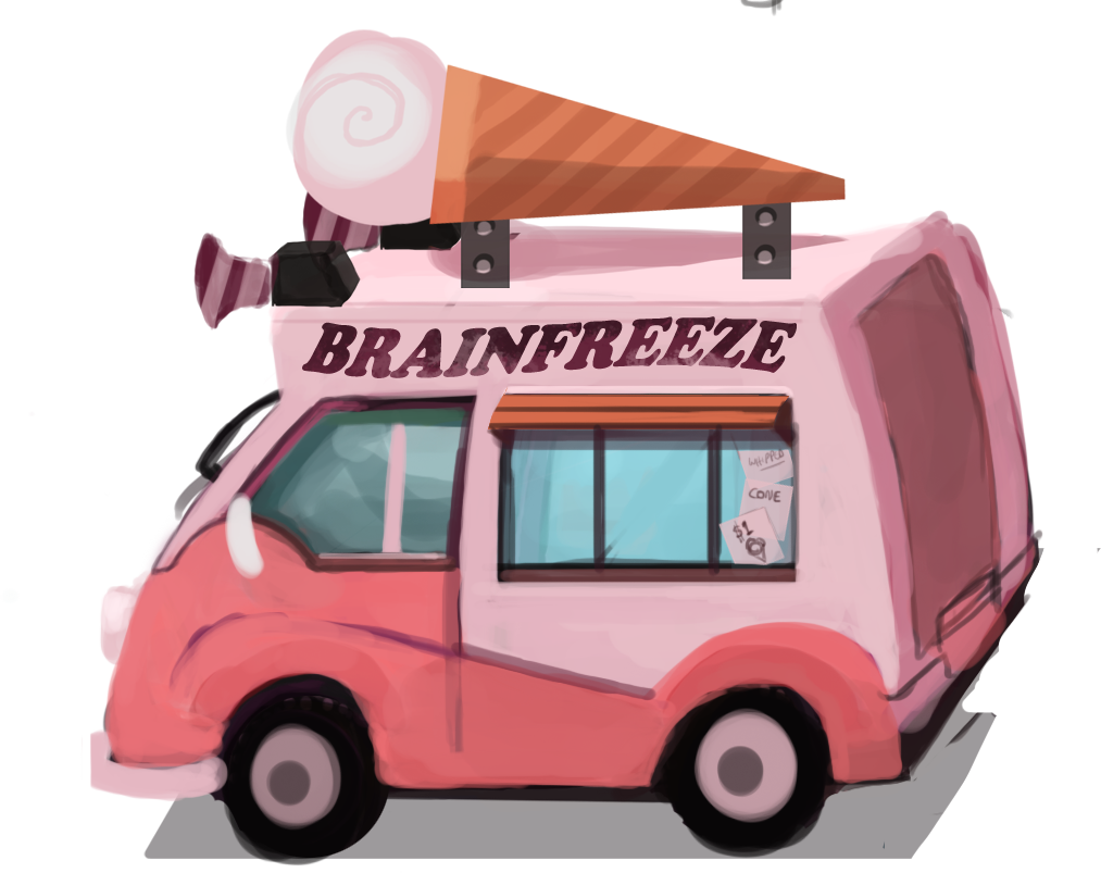 Ice Cream Truck Clip Art - Ice Cream Trucks Cartoon (1013x803)