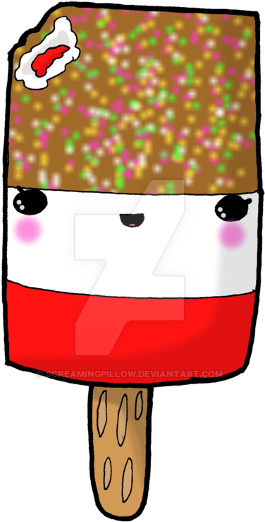 Kawaii Fab Ice Lolly By Screamingpillow - Fab (400x773)