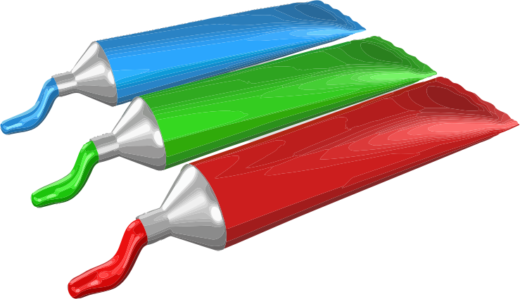 This Artist Has Not Been Scouted Yet Clipart - Paint Tubes Clip Art (739x425)