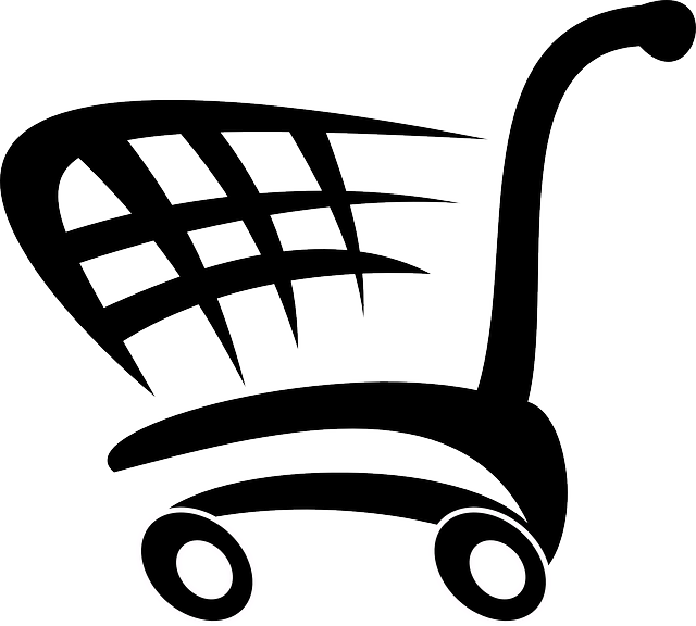 Flat, Icon, Food, Car, Cartoon, Shopping, Cart, Free - Shopping Cart Shower Curtain (640x576)