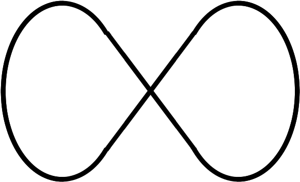 Juggling 3 Ball Cascade Hourglass Shape - Line Art (800x571)