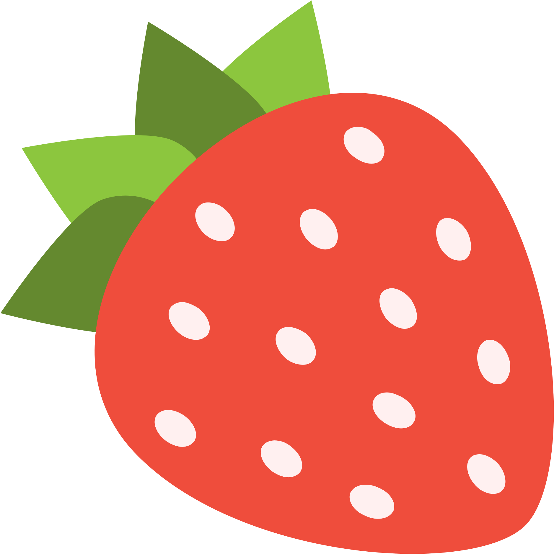 Open - Strawberry Emoji (2000x2000)