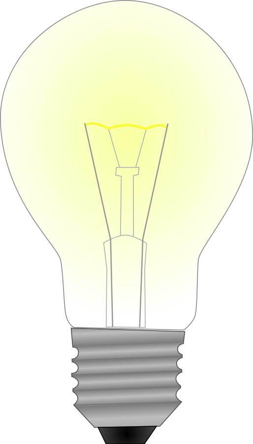 Lightbulb Light Bulb Clip Art At Vector 2 Image - Incandescent Light Bulb (514x900)