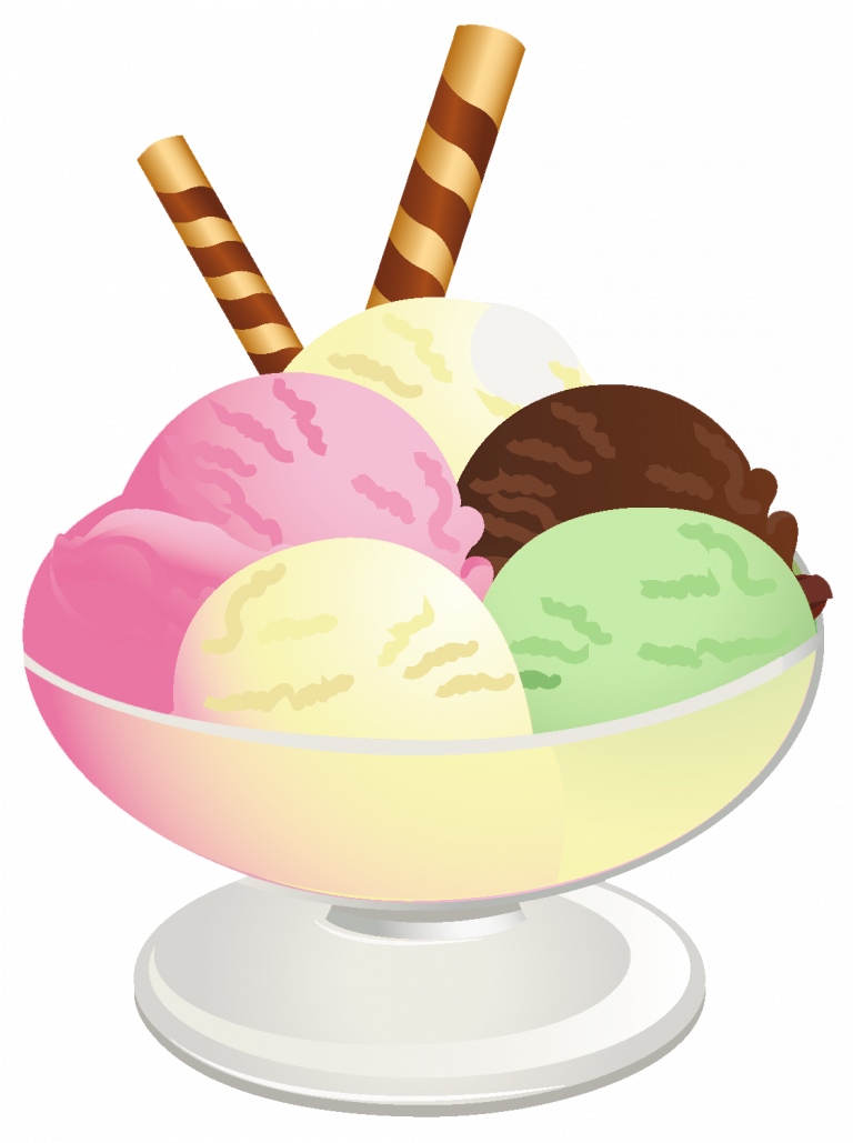 Download Sensational Design Free Clipart Ice Cream - Download Sensational Design Free Clipart Ice Cream (768x1029)