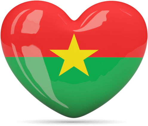 Illustration Of Flag Of Burkina Faso - Hong Kong Flag Heart (640x480)