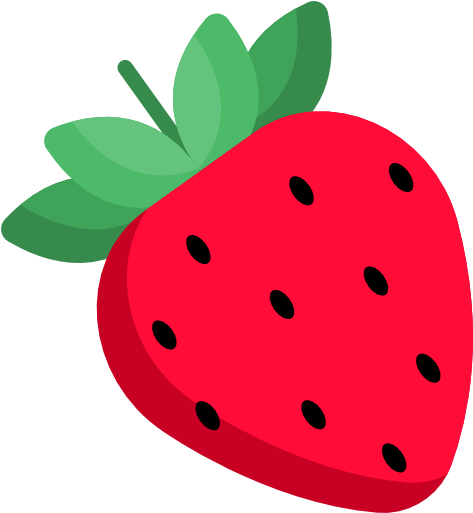 Strawberry Free Icon - Strawberry Svg (512x512)