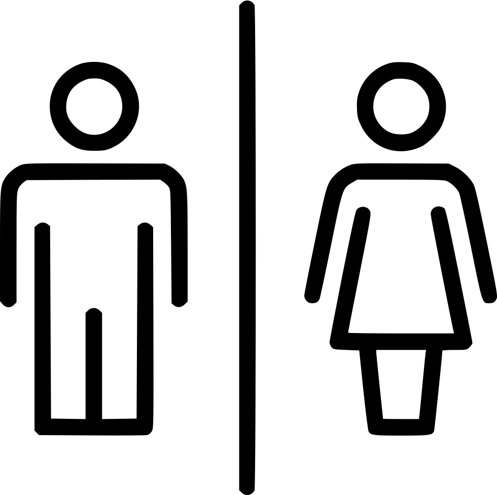 Gentlemen Ladies Sign Comments - โลโก้ เบ ทา โก ร (980x975)