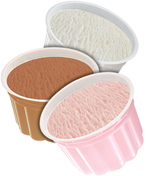 Vadilal Ice Cream Cup Png - Ice Cream In A Cup Png (450x365)