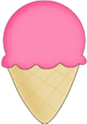 Pink Ice Cream Cone Transparent - Ice Cream Roblox Logo (420x420)