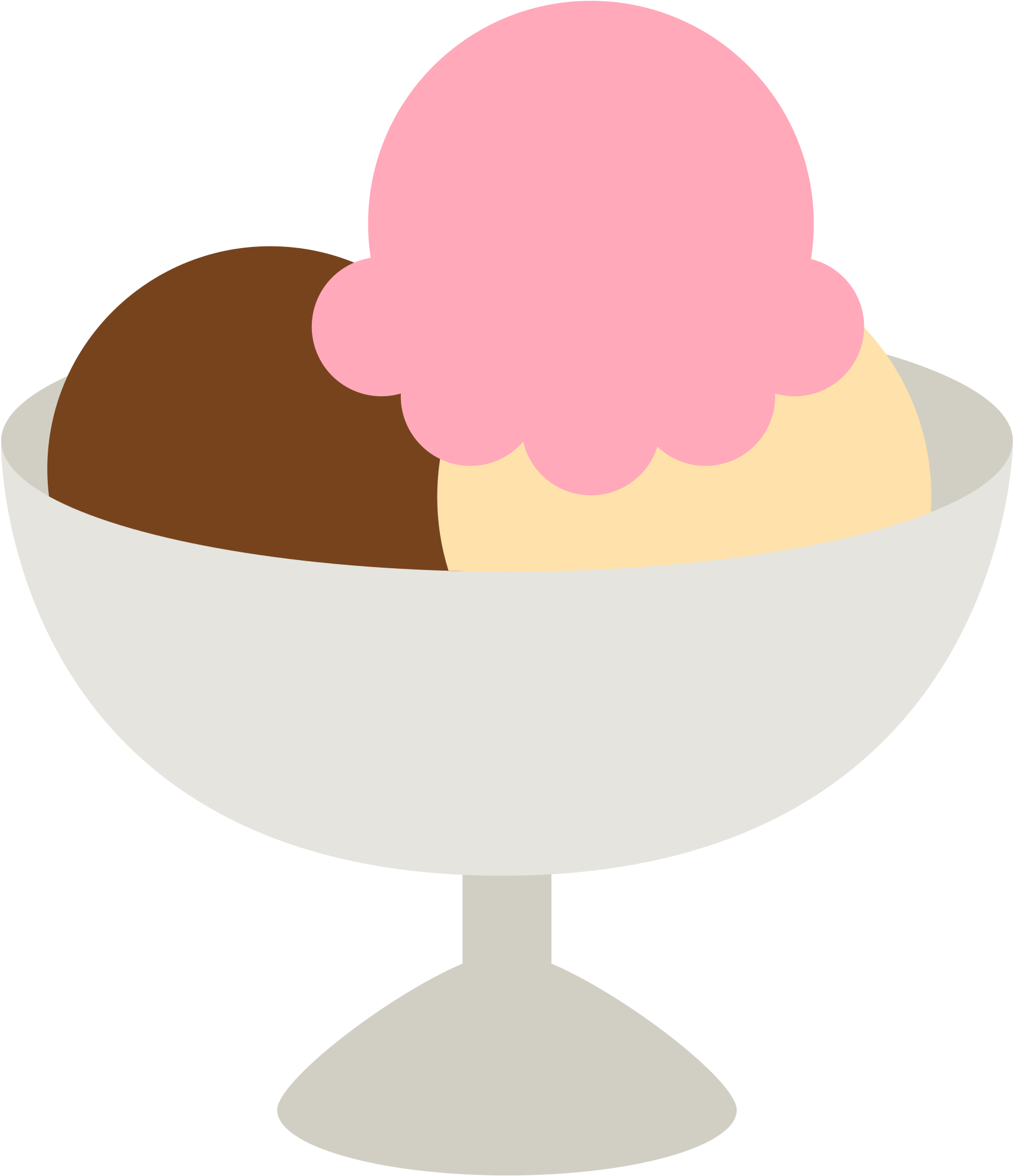 Mozilla - Ice Cream Emoji Png (2000x2000)
