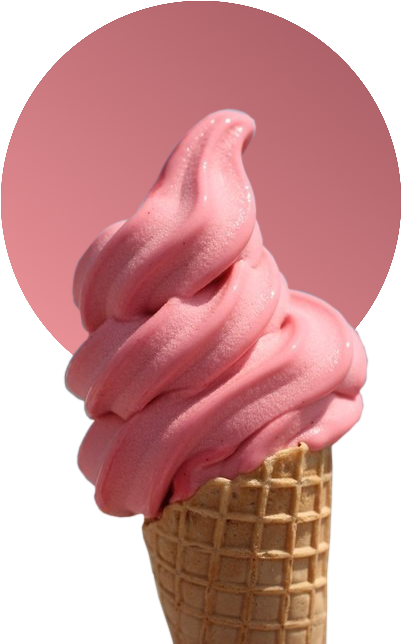 Transparent “ice Cream” Not My Pic, - Mint Ice Cream Soft Serve (500x749)