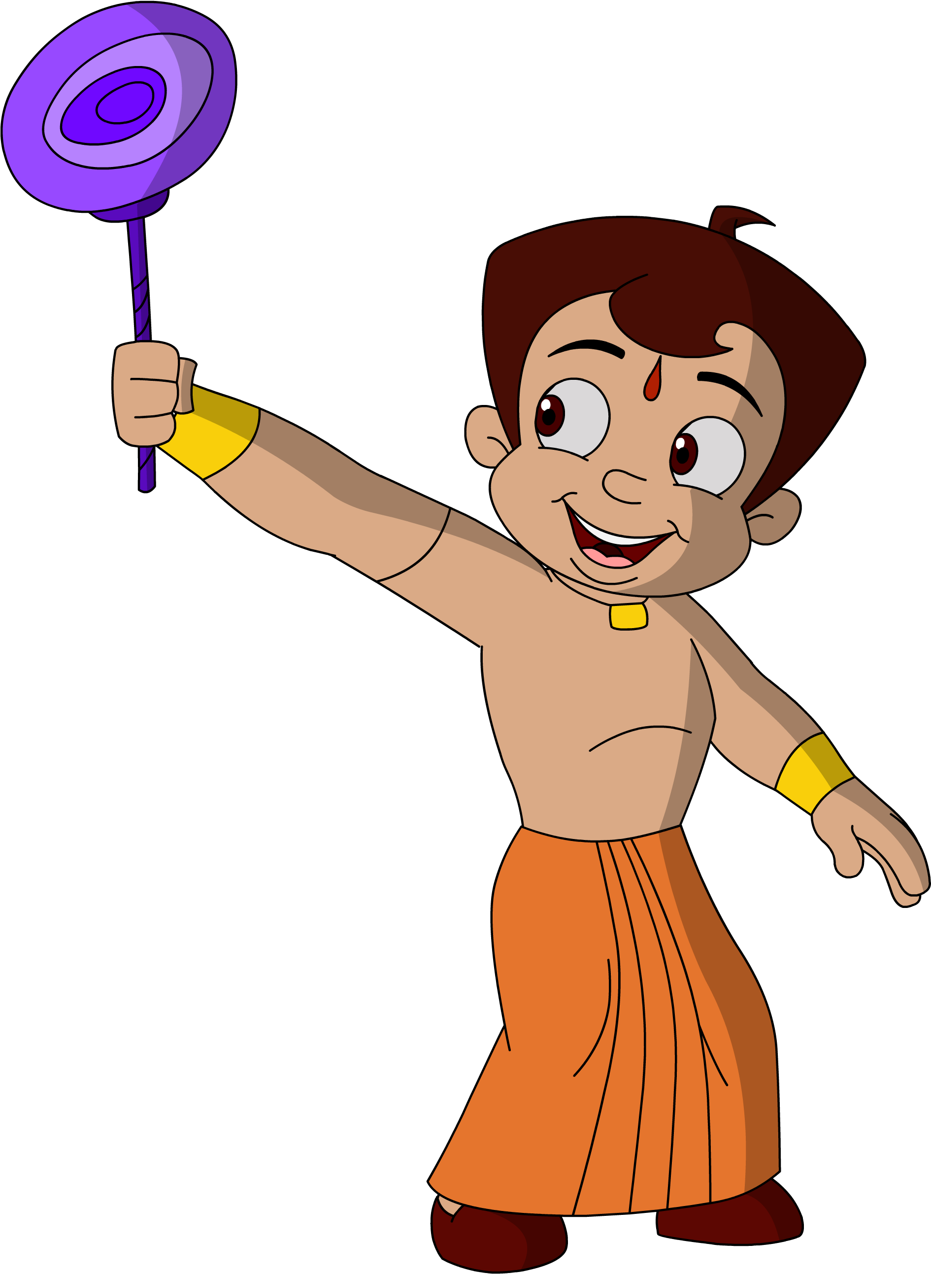 Bheem Is Back Yet Again To The Forum Vijaya Mall This - Chota Bheem 2017 Png (1896x2591)