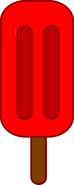 Red Popsicle Png (240x597)