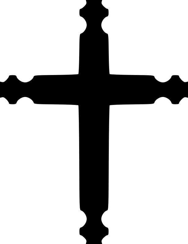 Simple Fancy Cross - Fancy Cross Transparent (615x800)