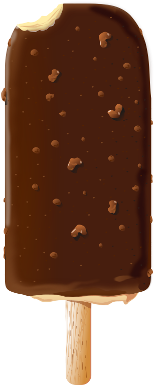 Popsicle Free Choclate Icelolly - Chocolate Ice Cream Stick (566x800)