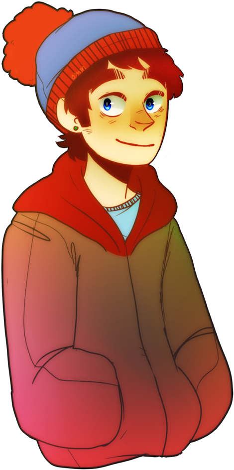 Art Trade With Craigomyeggo @ Paigeeworld By Someonelivedhereonce - South Park Stan Fan Art (600x1050)