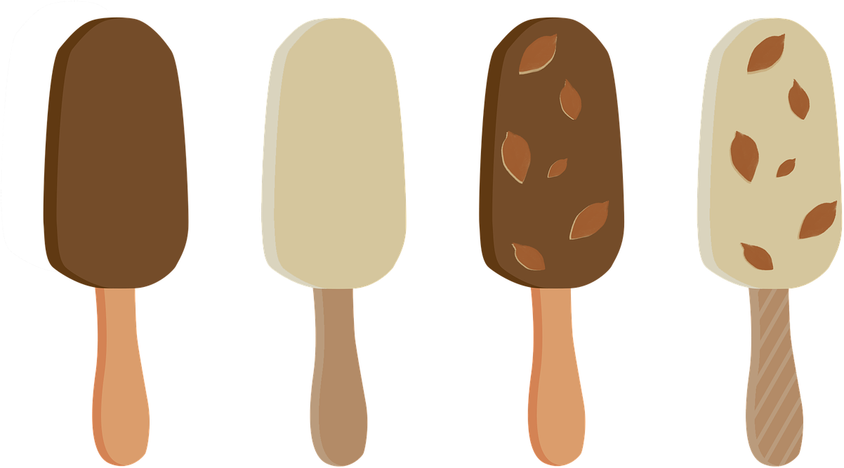 Ice Cream Popsicle On A Stick Chocolate Wi - Chocolate (1280x728)