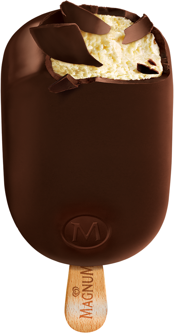 Chocolate Ice Cream Png Image - Magnum Ice Cream Chocolate (1500x1205)