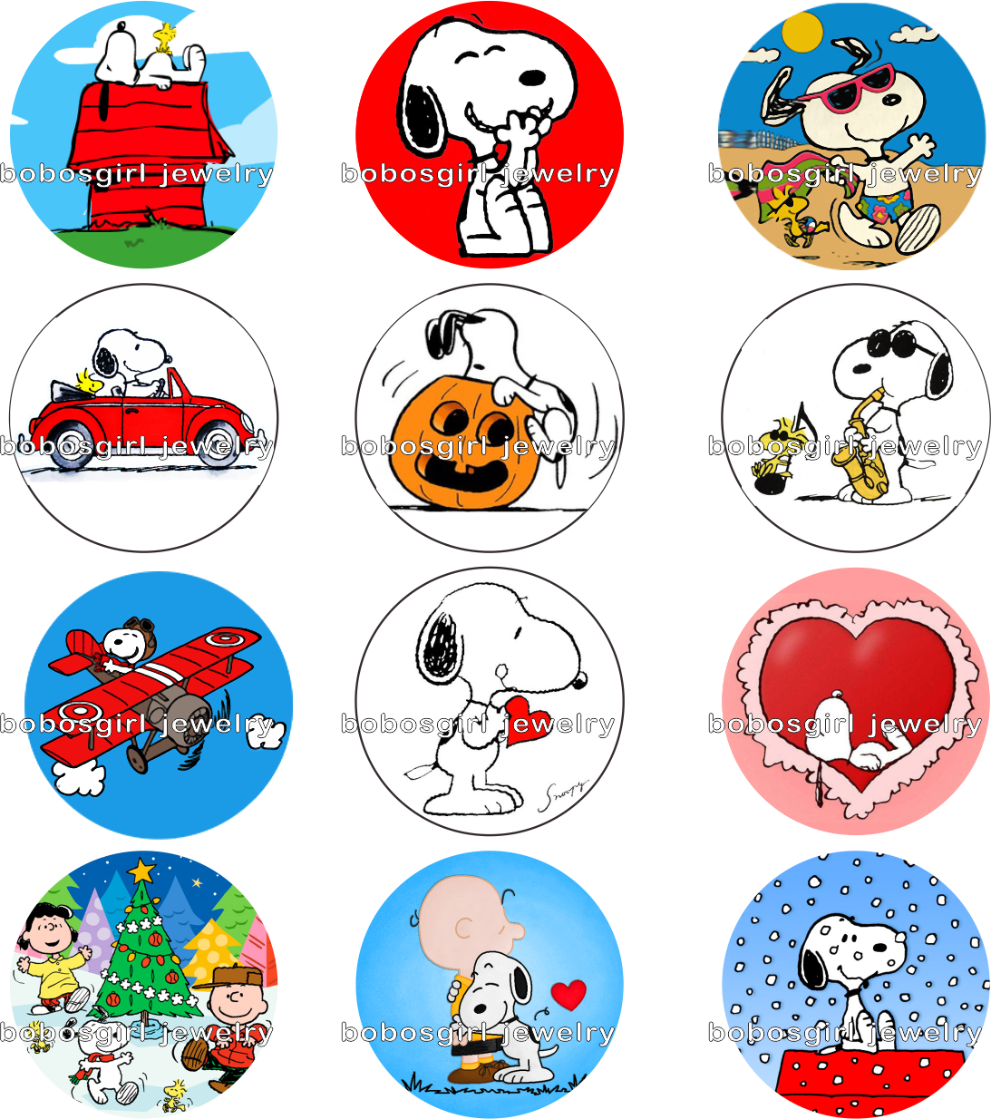 12pcs/lot Despicable Me Cartoon Pig Girls Gift 18mm - Cafepress Snoopy Jack O' Lantern Tile Coaster (1093x1234)