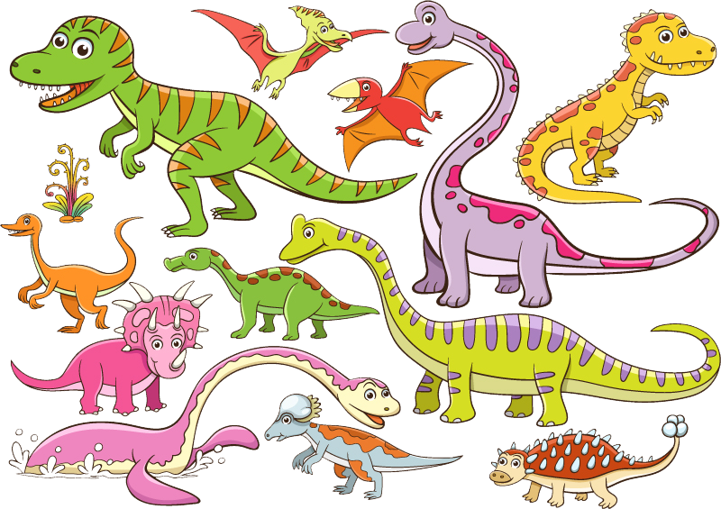 Dinosaur Cartoon Royalty-free Illustration - Dinosaur Cartoon Royalty-free Illustration (800x565)