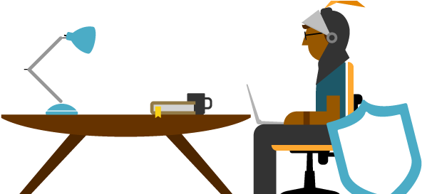 Make Employees Your Knights In Shining Armor - Illustration (701x272)