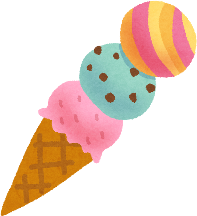 Icecream - アイス クリーム イラスト フリー (751x800)