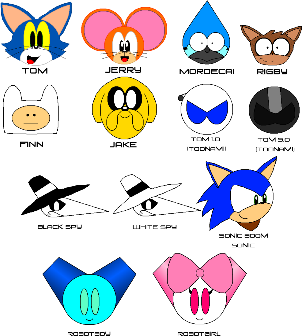 Cartoon Network Characters By Cheezn64x On Deviantart - Cartoon Network Cartoon Characters (877x1024)