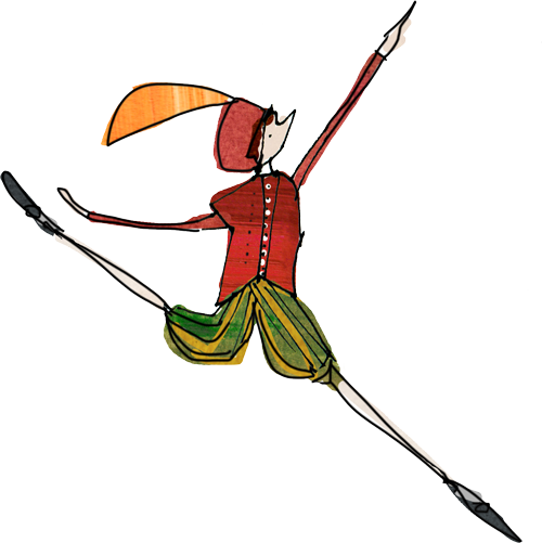 Open Quote Illustration Lord A Leaping Illustration - Illustration (500x501)