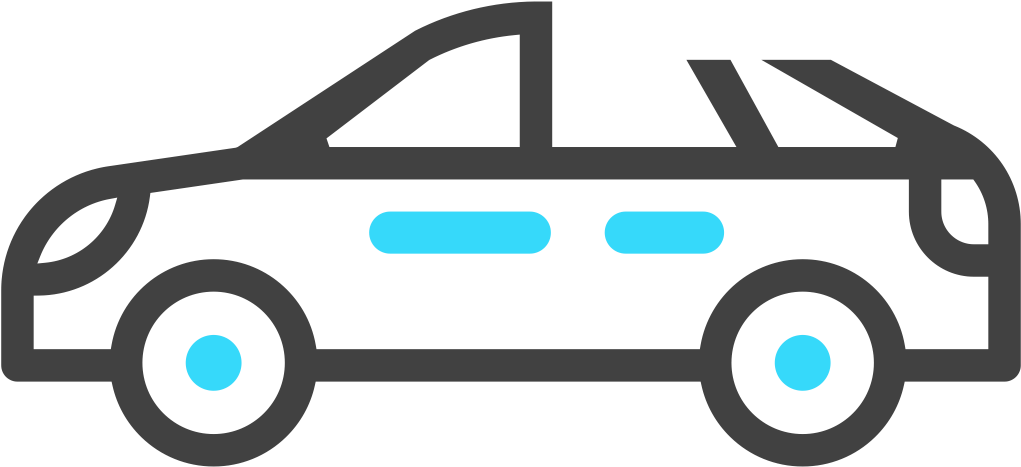 Convertible - Png Icon Logistics (1200x1200)