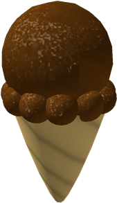 Chocolate Ice Cream - Ice Cream Cone (420x420)