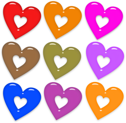 R11 - Scrapbook Hearts - 064 - Kalp Icinde Kalp (500x488)