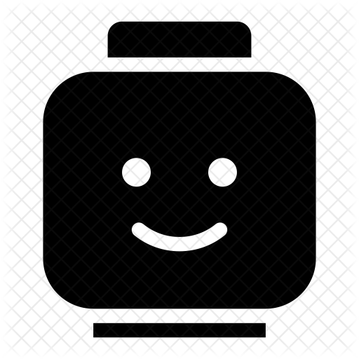 Lego Head Icon - Smiley (512x512)