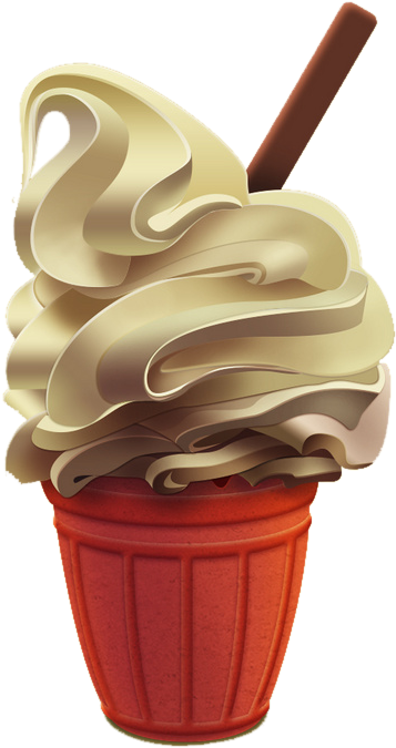 Chocolate Ice Cream Coffee Sundae - Chocolate Ice Cream Coffee Sundae (700x700)