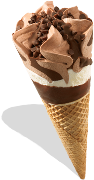 Love The Chocolate Bit In The Bottom Of The Cone - Drumstick Ice Cream (286x430)