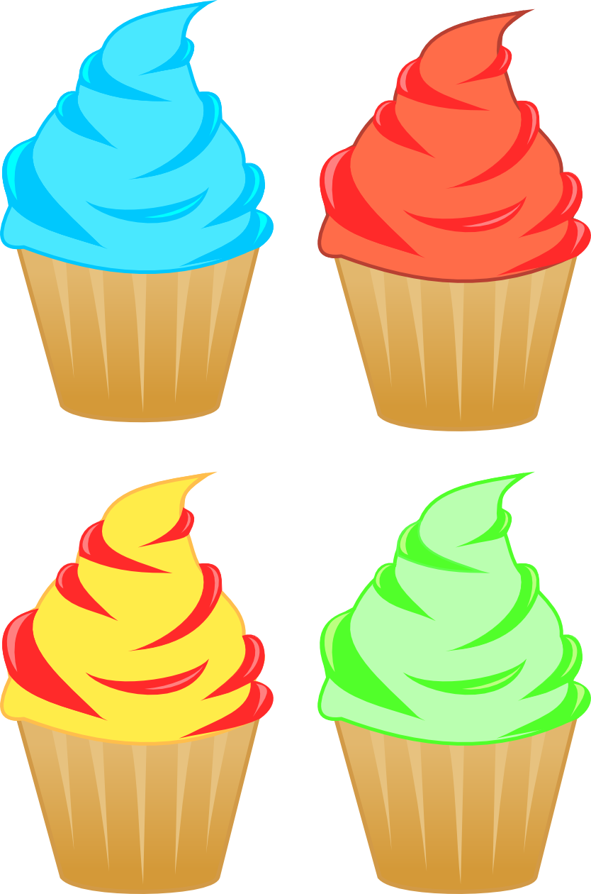 Big Cupcake Vector By Faultekaiser Big Cupcake Vector - Digital Art (834x1260)