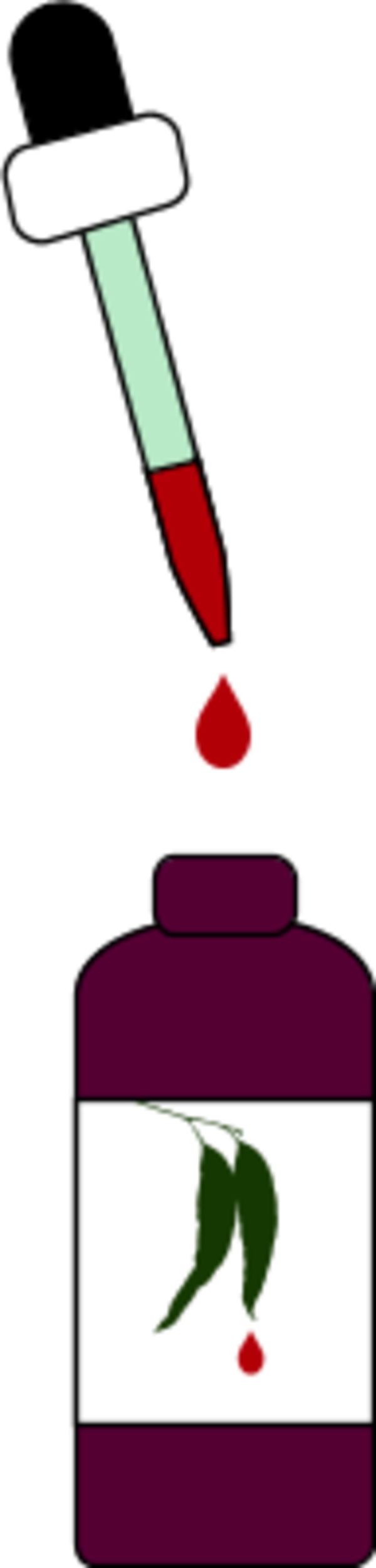 Liquid Medicine Clipart - Gum Trees (600x2500)