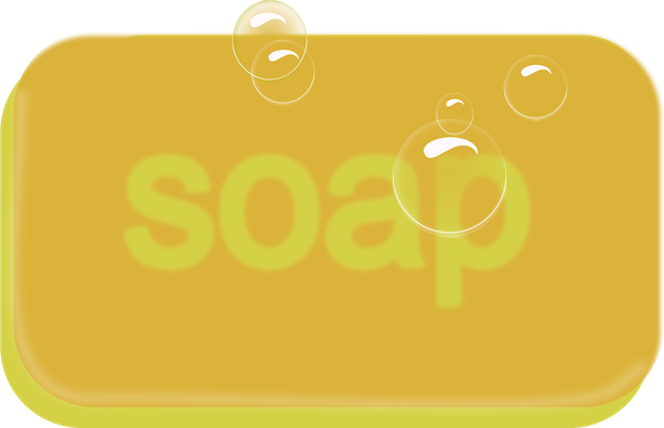 Soap Clipart Smells - Bar Soap Png (602x388)